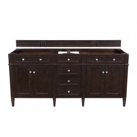 Brittany 72" Burnished Mahogany (Vanity Only Pricing)